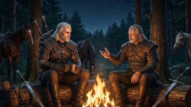 ゲラルトとヴェセミル